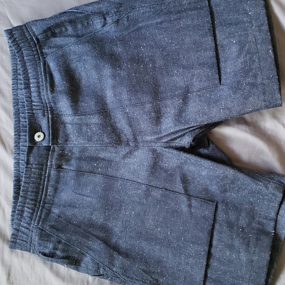 Rogue territory neppy denim camp shorts